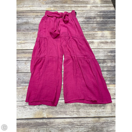 Pants Wide Leg By Nanette By Nanette Lepore In Pink, Size: S