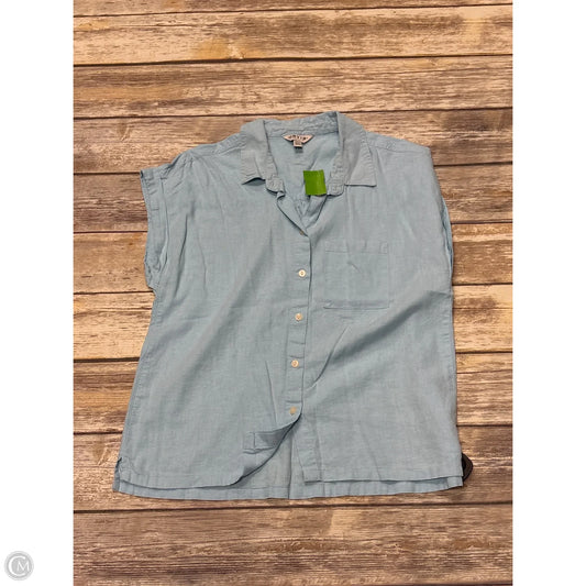 Top Sleeveless By Orvis In Blue, Size: S