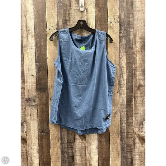 Top Sleeveless Basic By Life Is Good In Blue, Size: Xxl