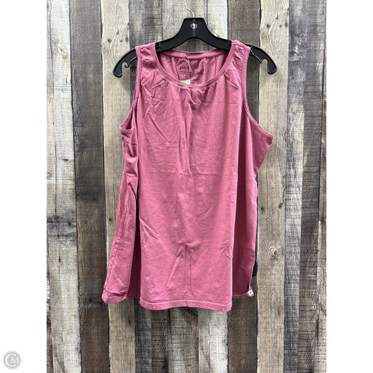 Top Sleeveless Basic By Pact In Mauve, Size: Xxl