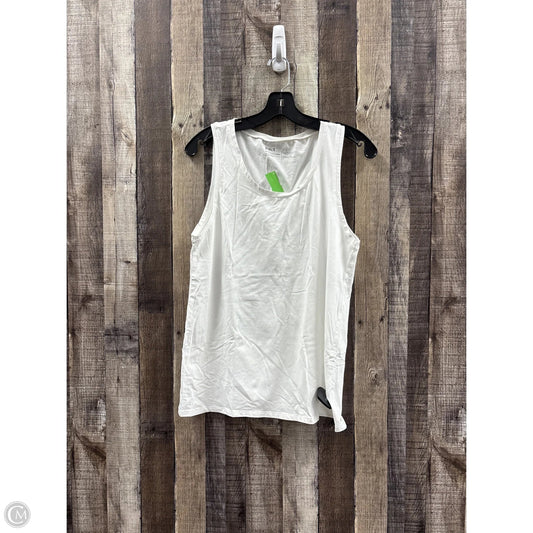Top Sleeveless Basic By Pact In White, Size: Xxl