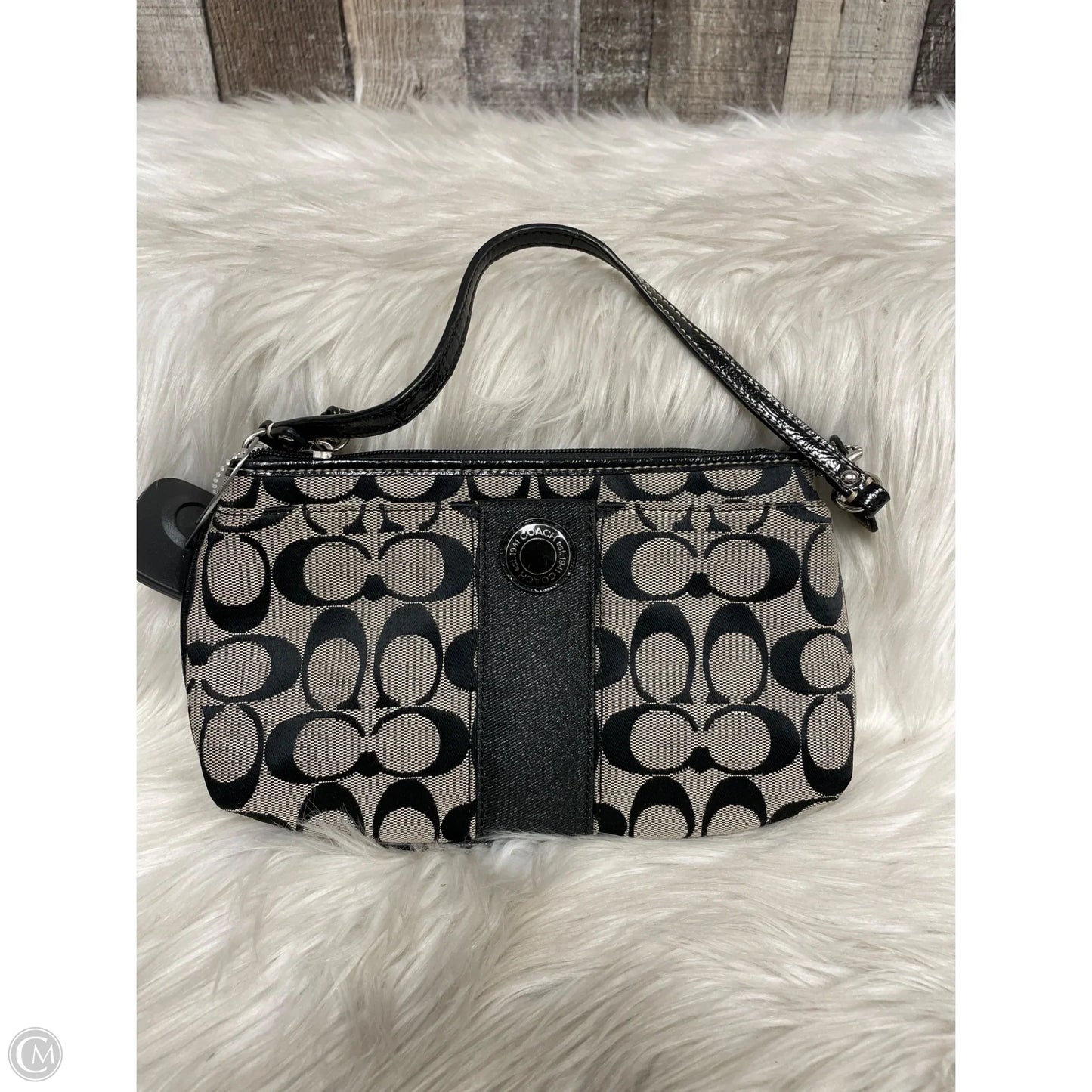 Wristlet Designer By Coach, Size: Medium