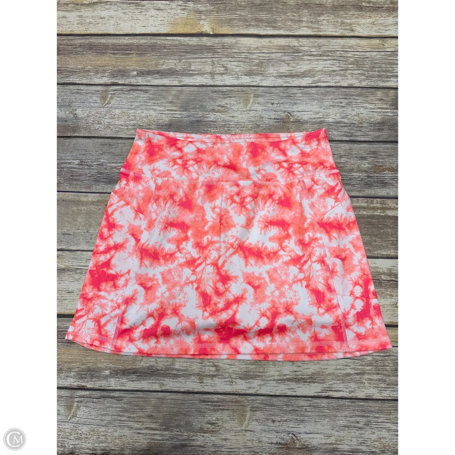Athletic Skort By Rbx In Tie Dye Print, Size: S