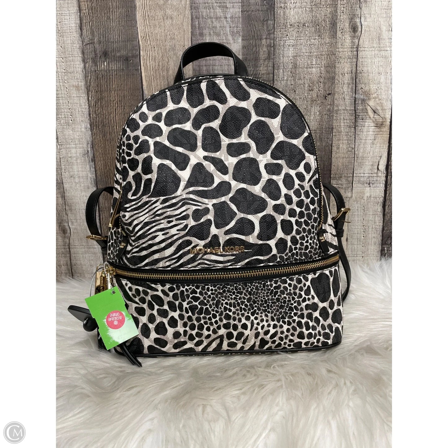 Backpack Designer By Michael Kors, Size: Medium