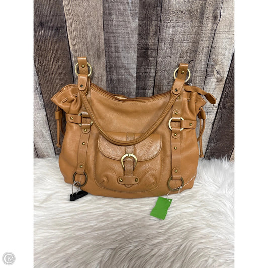 Handbag Leather By Cme, Size: Medium