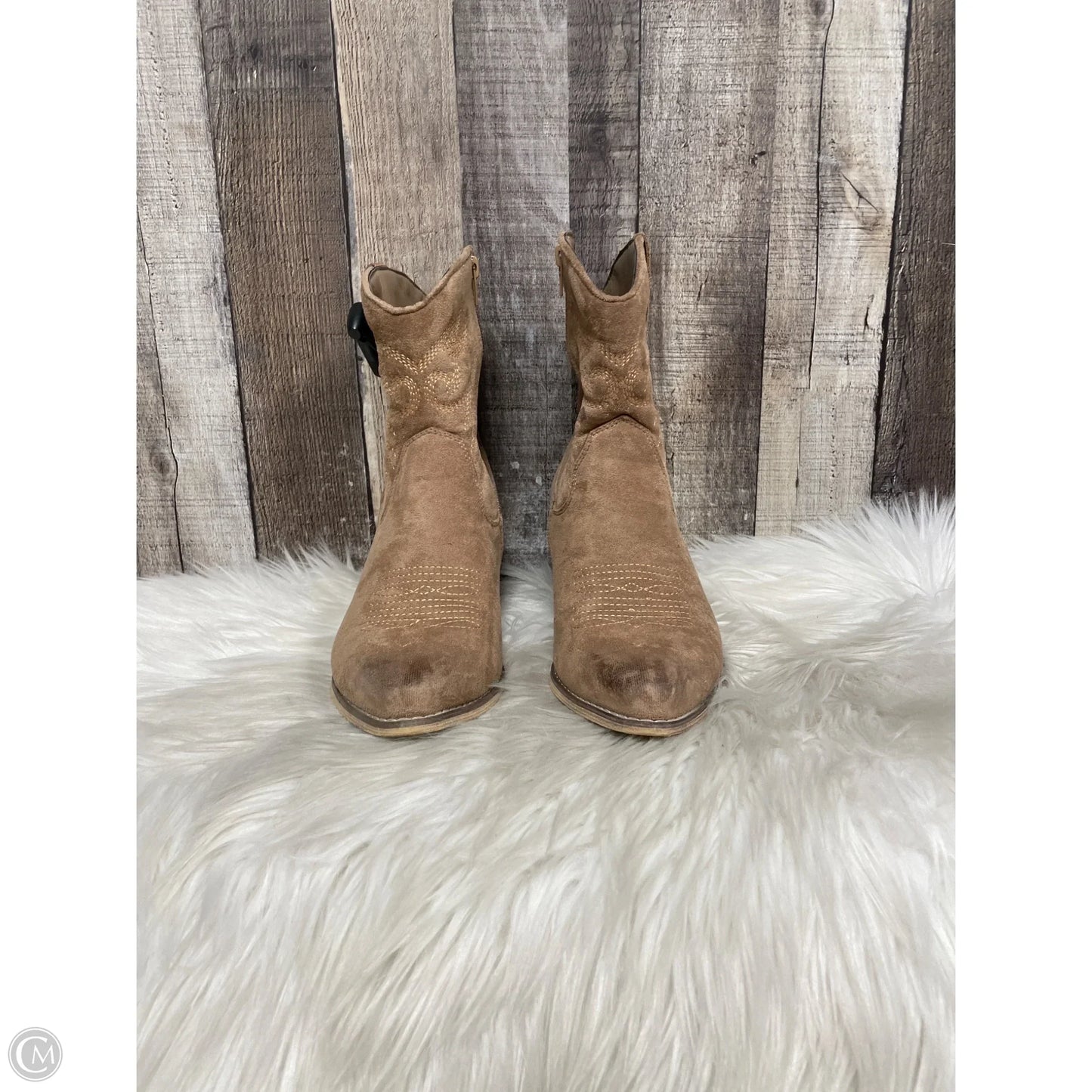 Boots Western By Arula In Tan, Size: 8