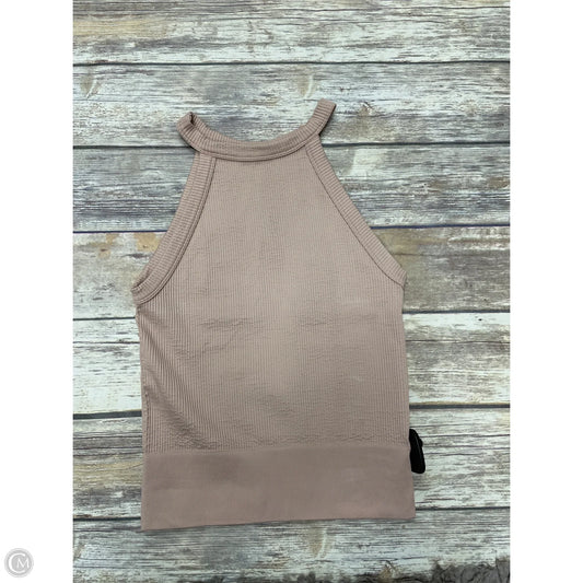 Top Sleeveless Basic By Free People In Tan, Size: M