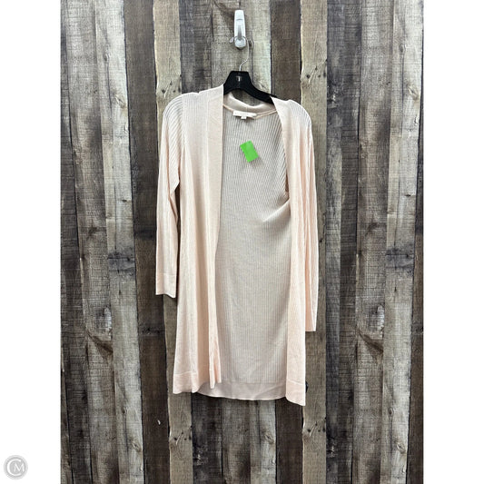 Cardigan By Loft In Peach, Size: M