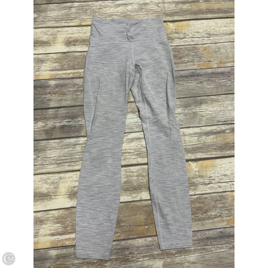 Athletic Leggings By Lululemon In Grey, Size: 4