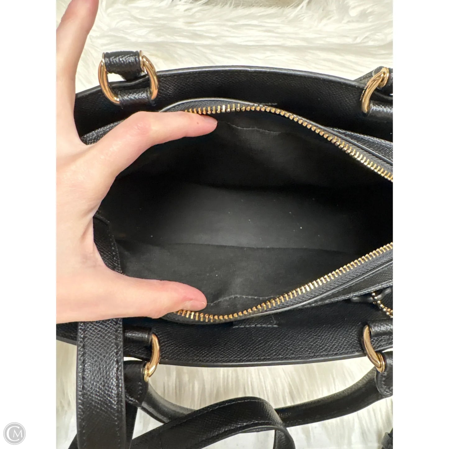 Handbag Designer By Coach, Size: Medium