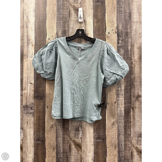 Top Short Sleeve By Wit & Wisdom In Green, Size: Xs