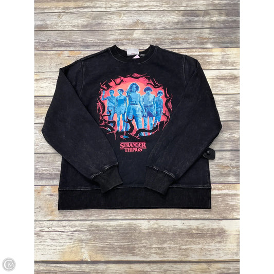 Sweatshirt Crewneck By Cme In Black, Size: M