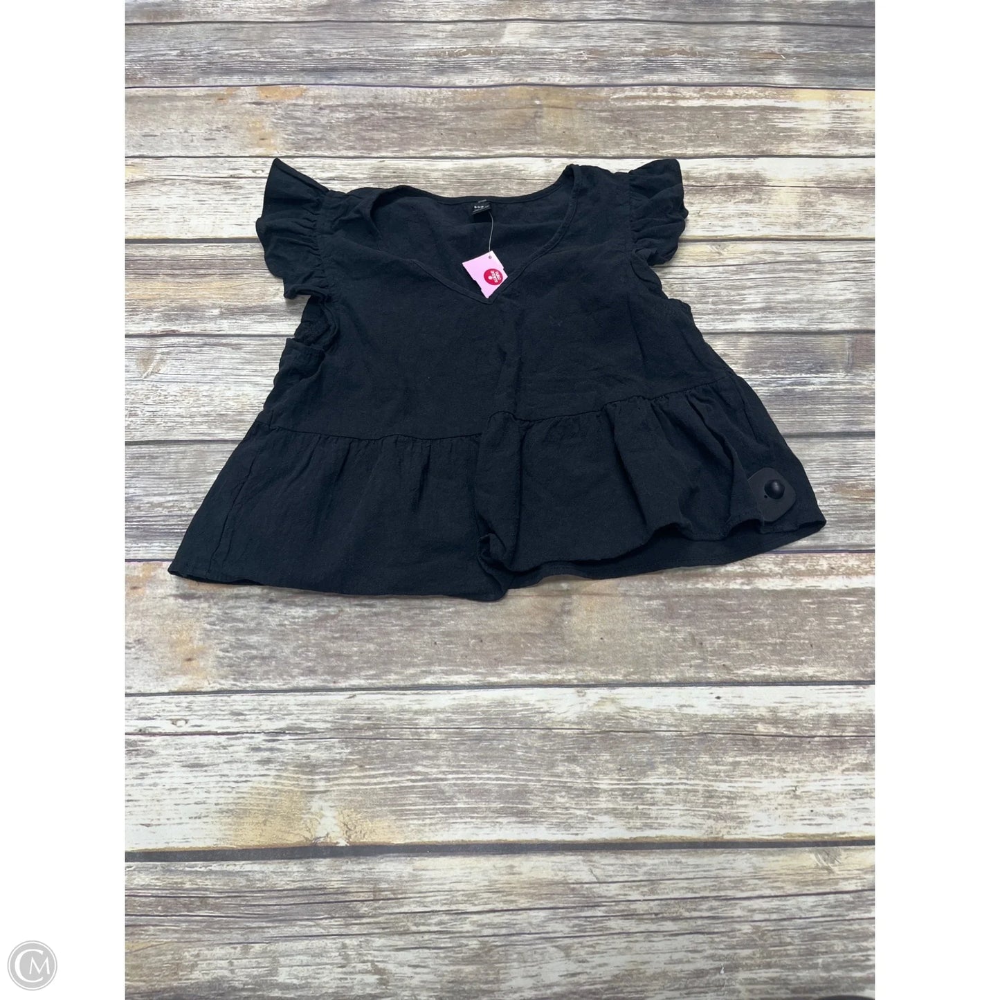 Top Sleeveless By Shein In Black, Size: Xs
