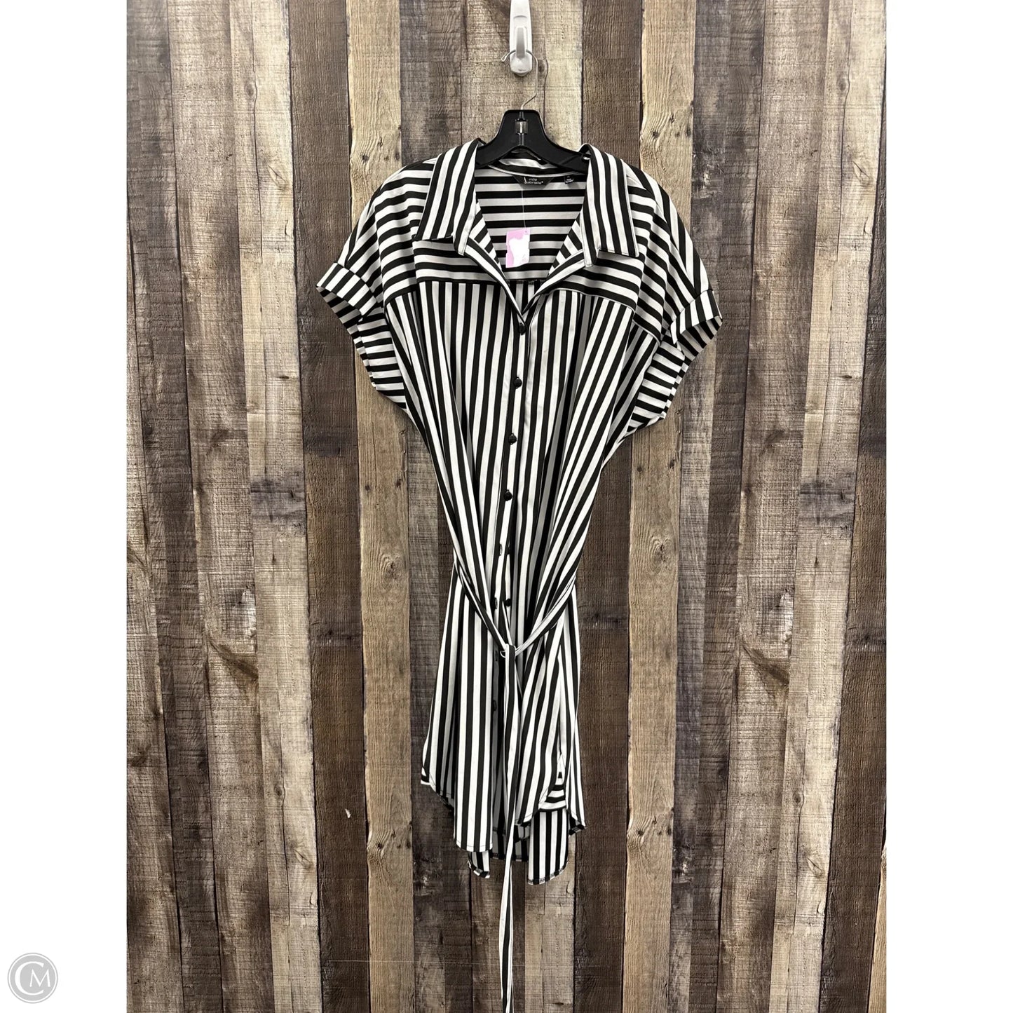 Dress Casual Midi By Cme In Striped Pattern, Size: 2x