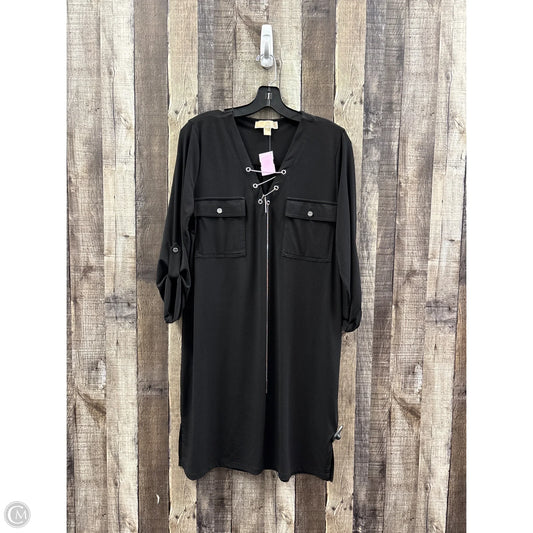 Dress Designer By Michael Kors In Black, Size: L