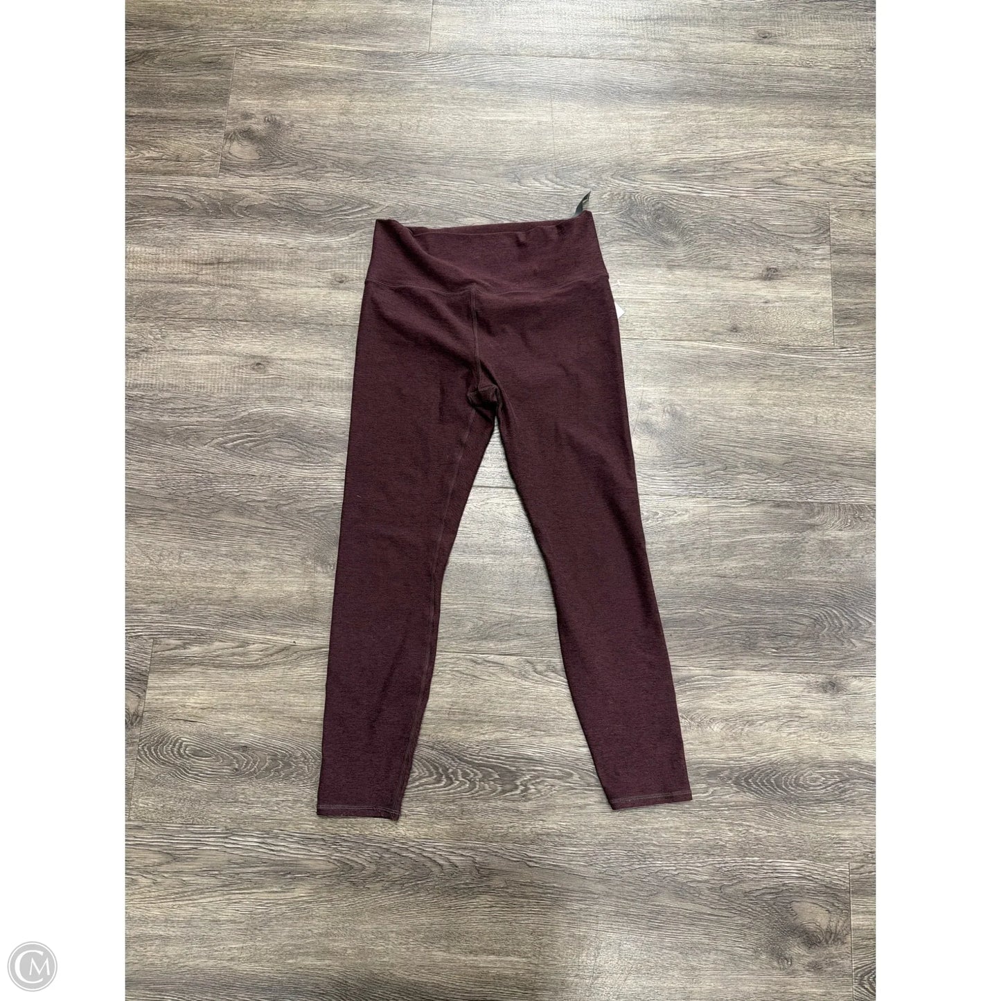 Athletic Leggings By Vuori In Maroon, Size: M