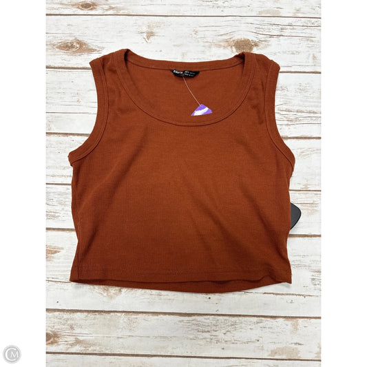 Tank Top By Shein In Brown, Size: M