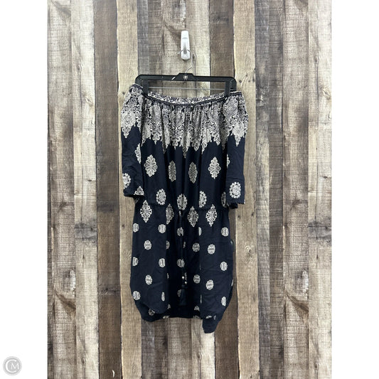Swimwear Cover-up By Blue Island In Navy, Size: M