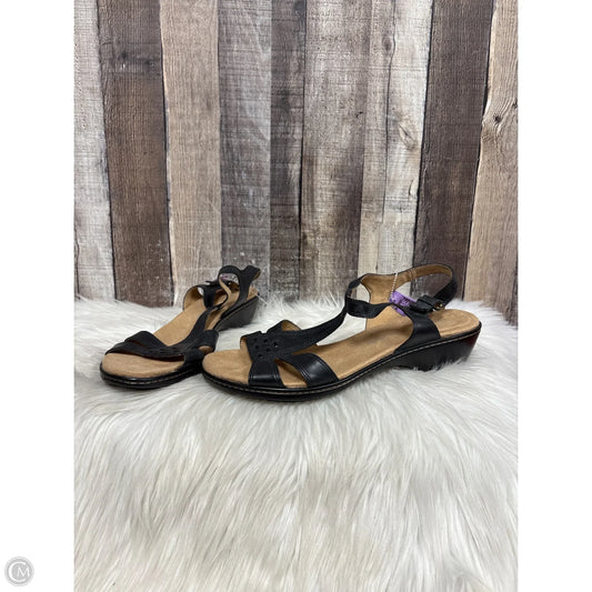 Sandals Heels Block By Rockport In Tan, Size: 10