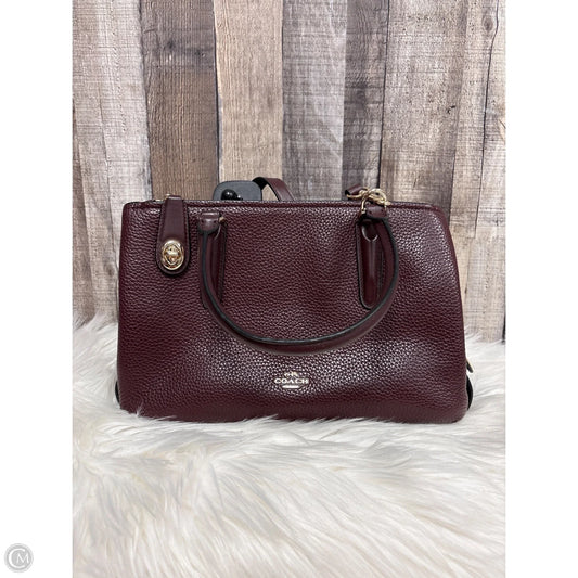 Handbag Designer By Coach, Size: Large