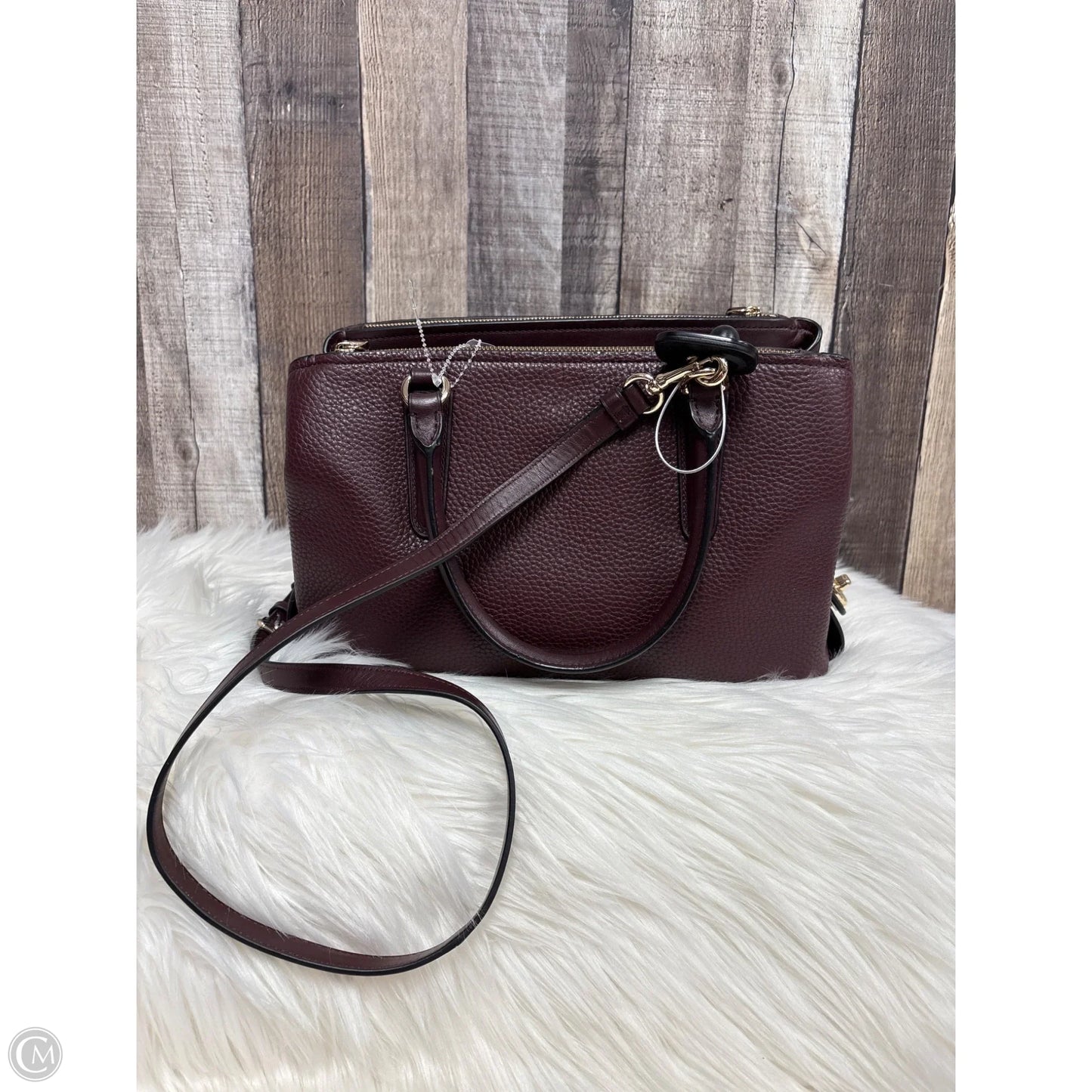 Handbag Designer By Coach, Size: Large