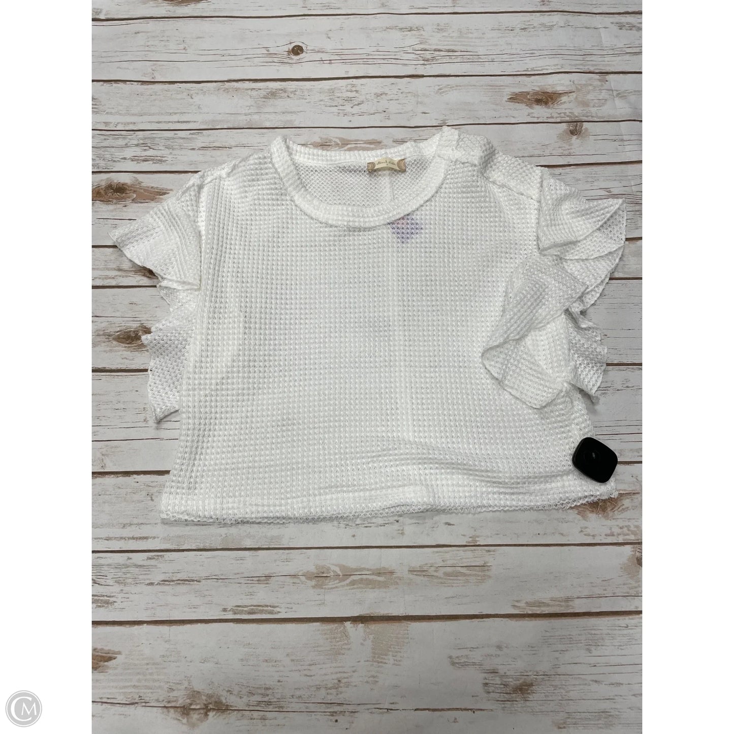 Top Short Sleeve By Altard State In White, Size: S