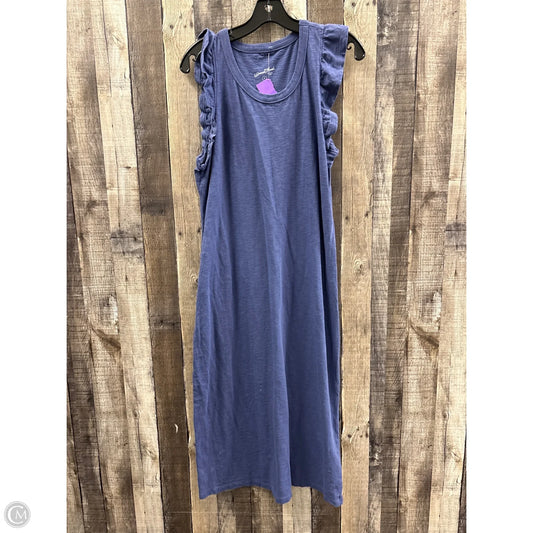 Dress Casual Maxi By Universal Thread In Navy, Size: M