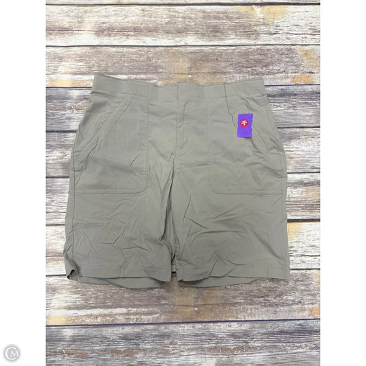 Athletic Shorts By Eddie Bauer In Tan, Size: 12