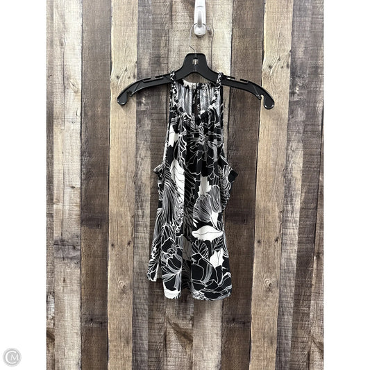 Top Sleeveless By White House Black Market In Black & White, Size: S