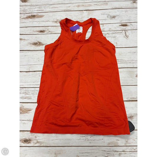 Athletic Tank Top By Athleta In Orange, Size: S