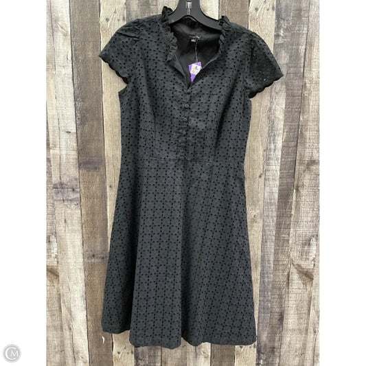 Dress Casual Midi By Talbots In Black, Size: 4