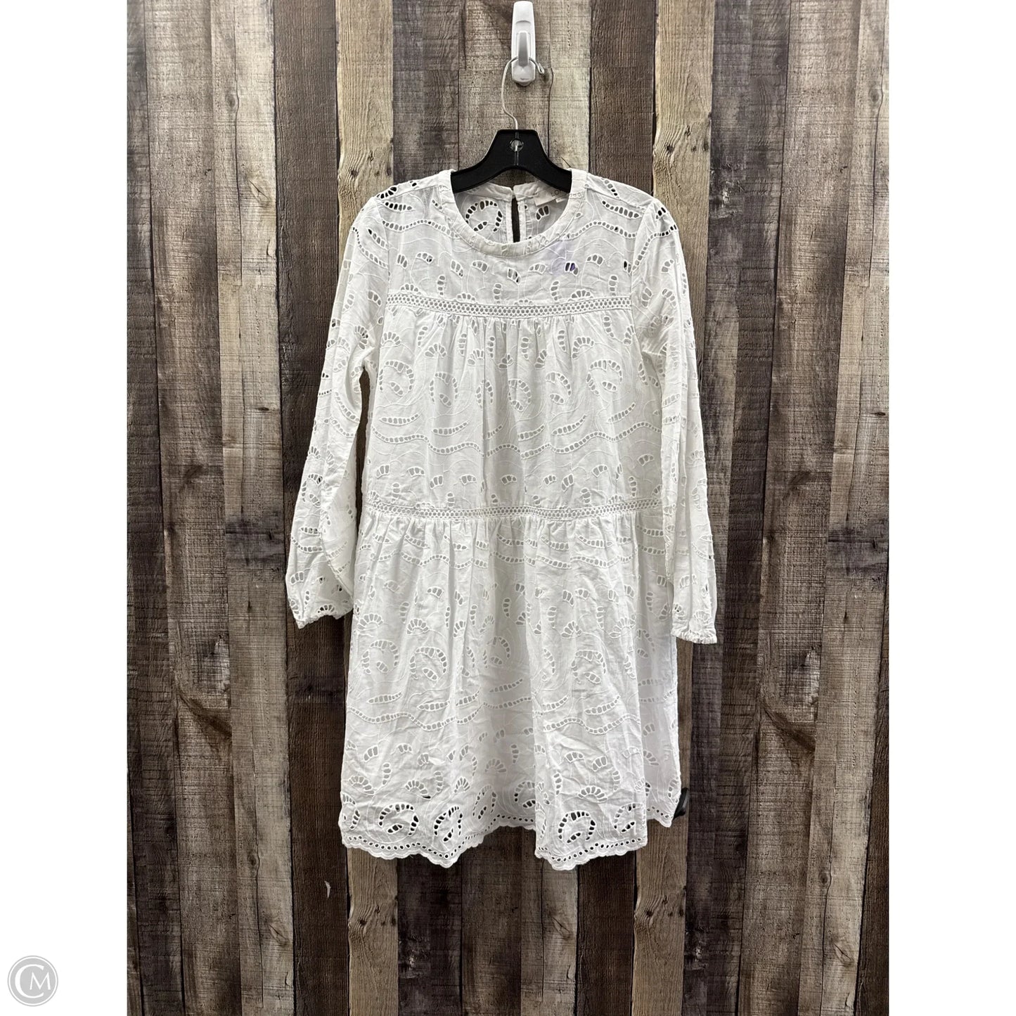Dress Casual Short By Loft In White, Size: Sp