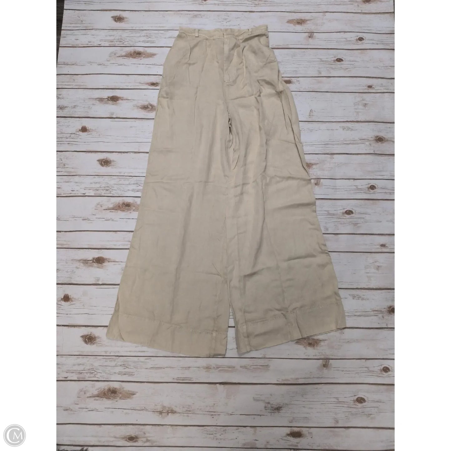 Pants Wide Leg By Mustard Seed In Tan, Size: S