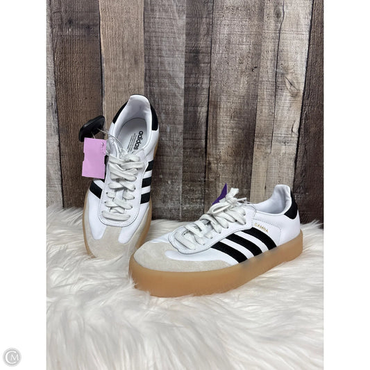 Shoes Athletic By Adidas In Black & White, Size: 7