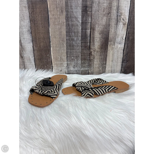 Sandals Flats By Universal Thread In Multi-colored, Size: 7.5