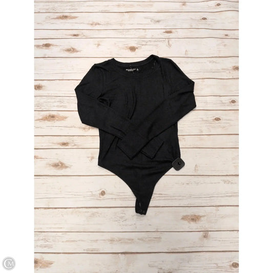 Bodysuit By Abercrombie And Fitch In Black, Size: M