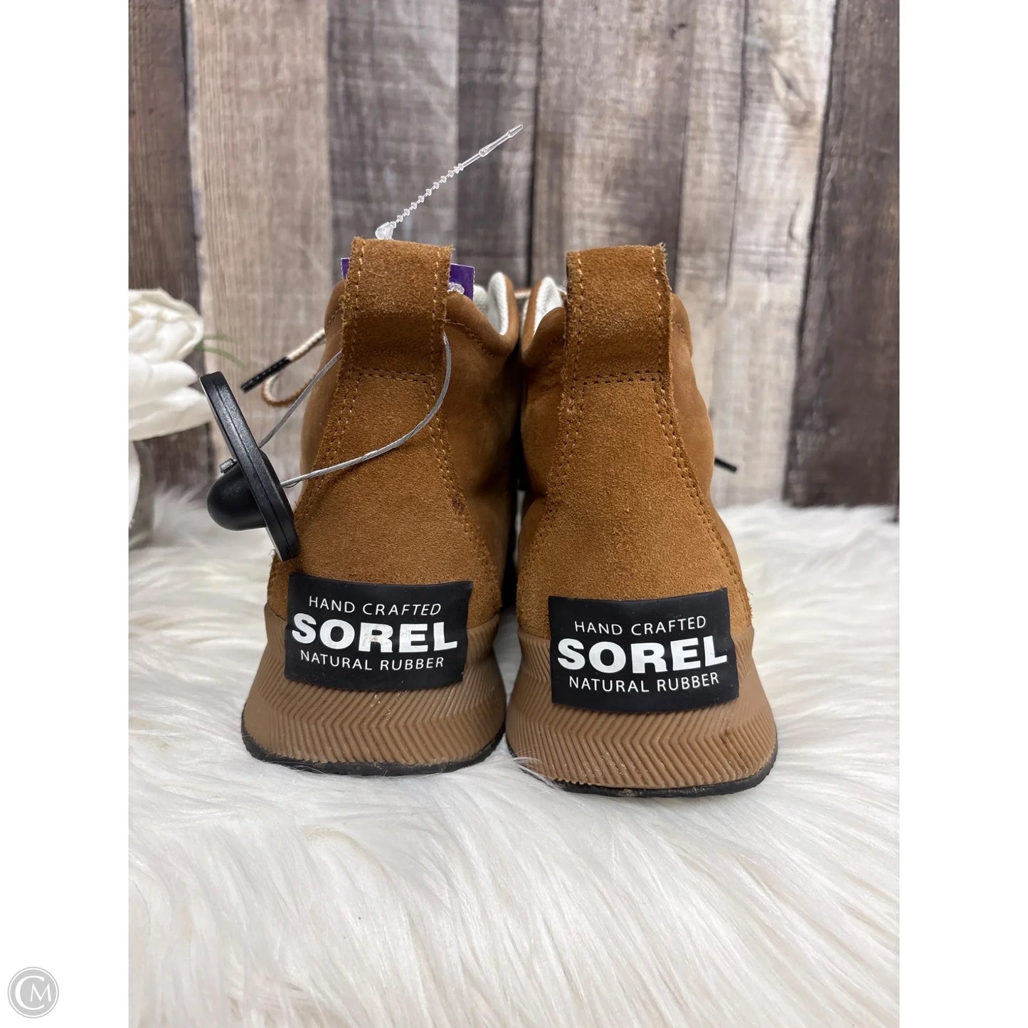 Boots Ankle Flats By Sorel In Brown, Size: 7.5