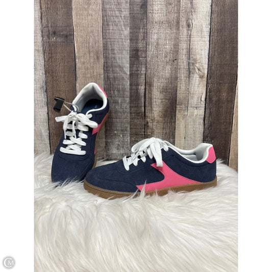 Shoes Athletic By No Boundaries In Blue & Pink, Size: 8