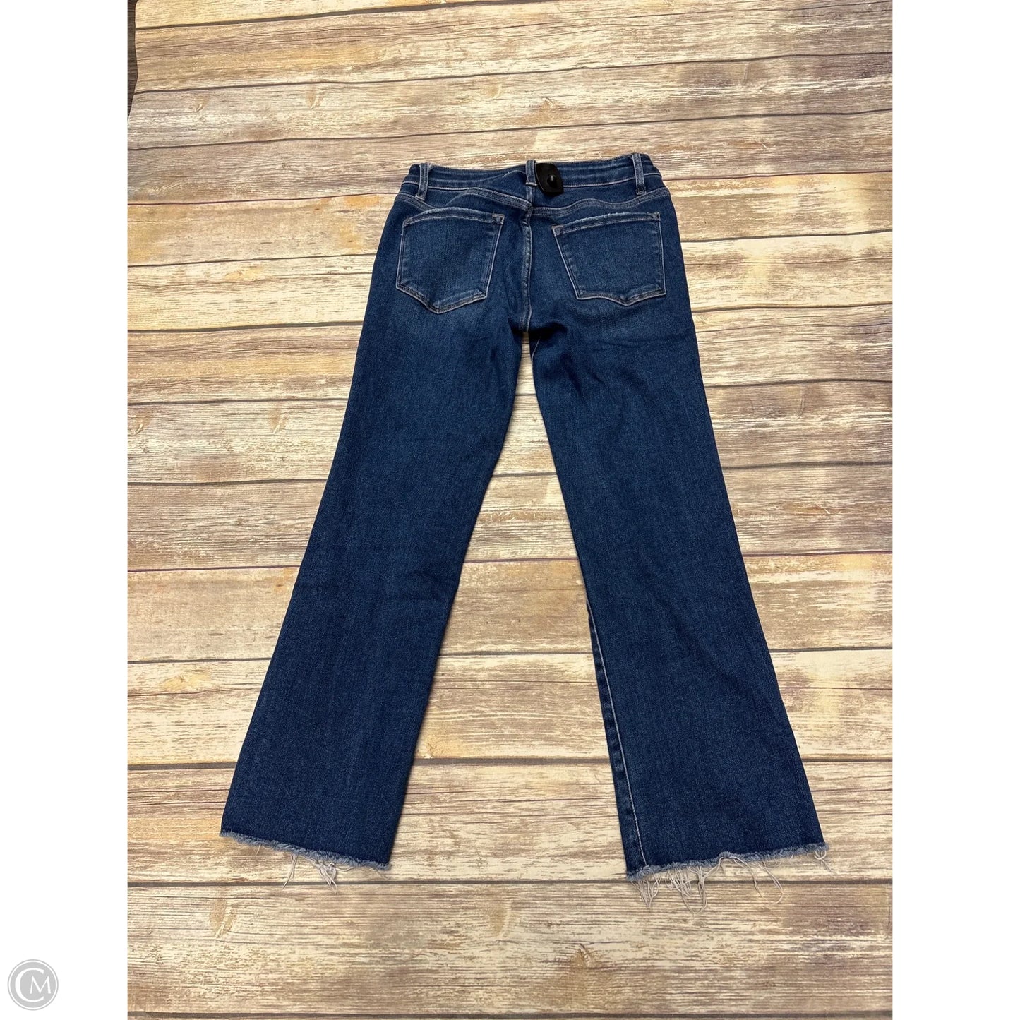 Jeans Cropped By Vervet In Blue Denim, Size: 4