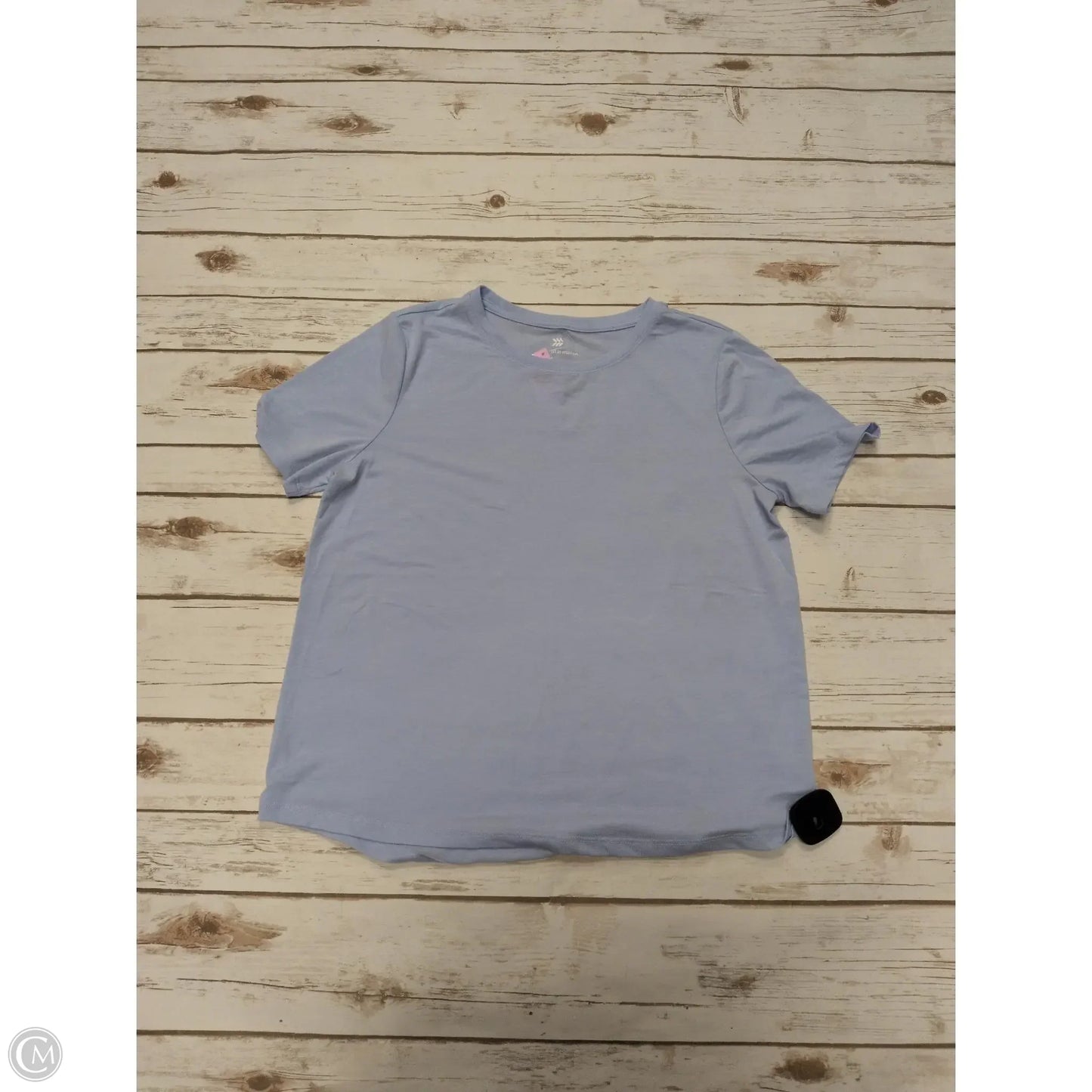 Athletic Top Short Sleeve By All In Motion In Blue, Size: S