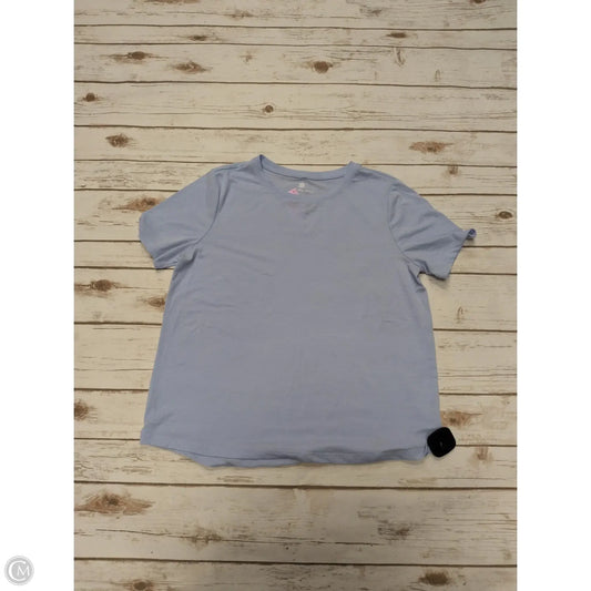 Athletic Top Short Sleeve By All In Motion In Blue, Size: S