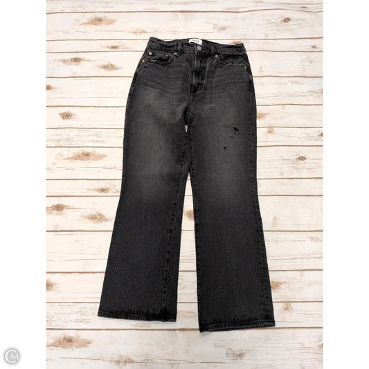 Jeans Wide Leg By Pistola In Black Denim, Size: 6