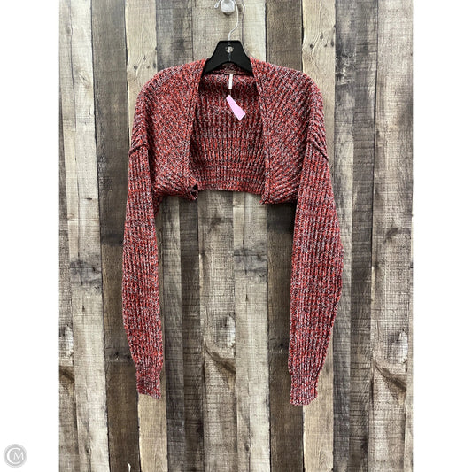Sweater Cardigan By Free People In Multi-colored, Size: Xs