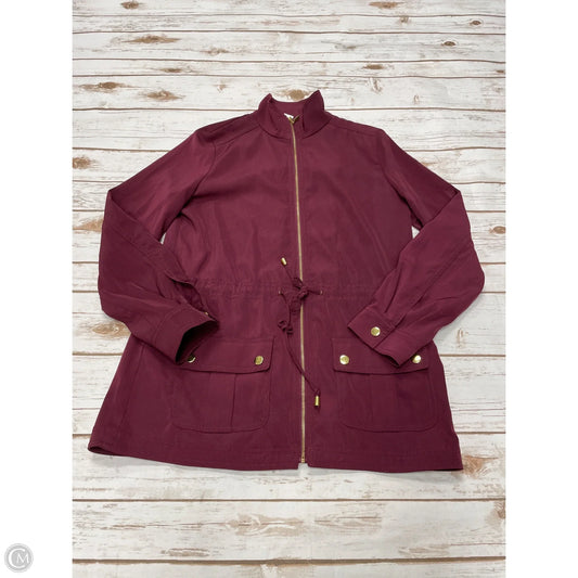 Jacket Other By White House Black Market In Maroon, Size: Xs