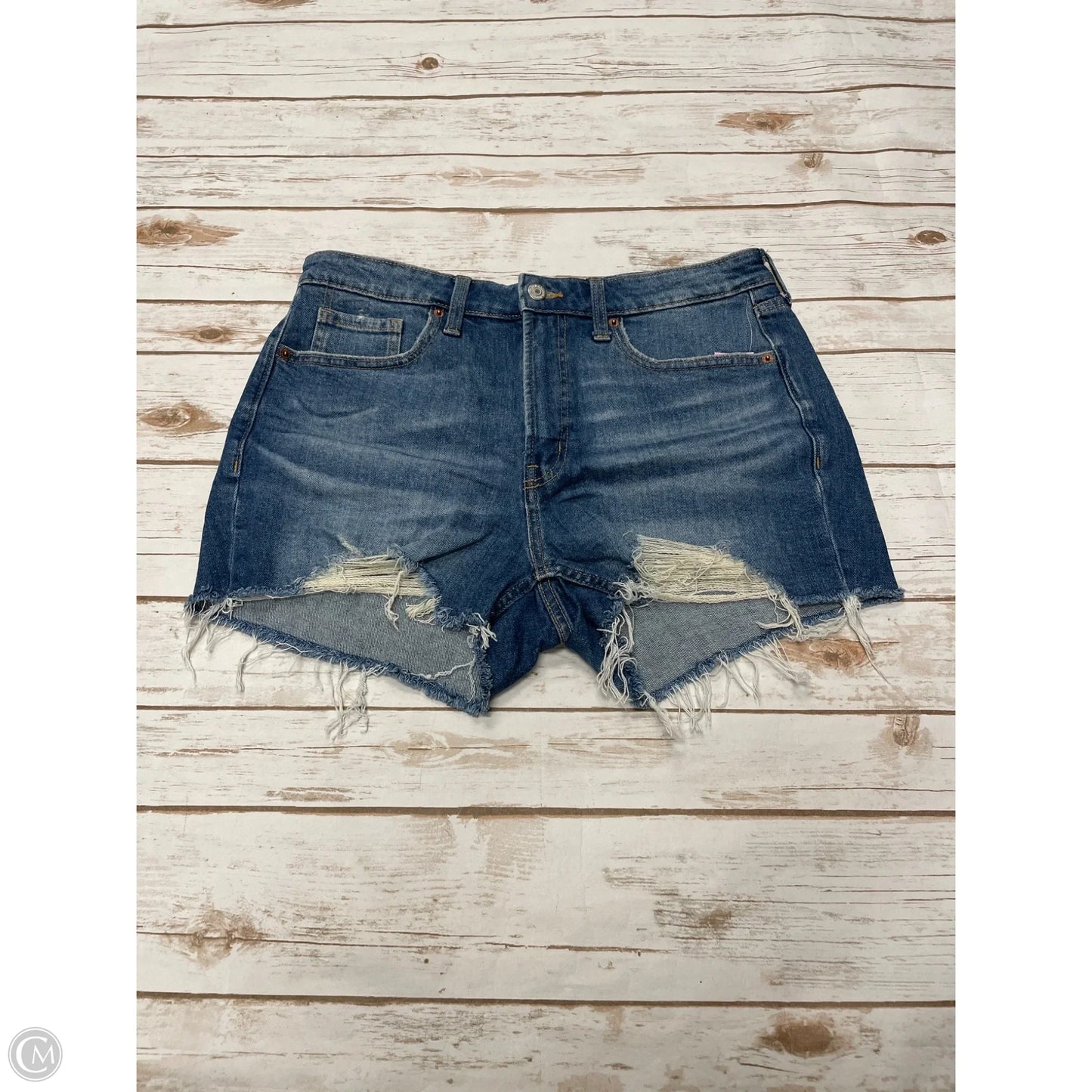 Shorts By Old Navy In Blue Denim, Size: 12