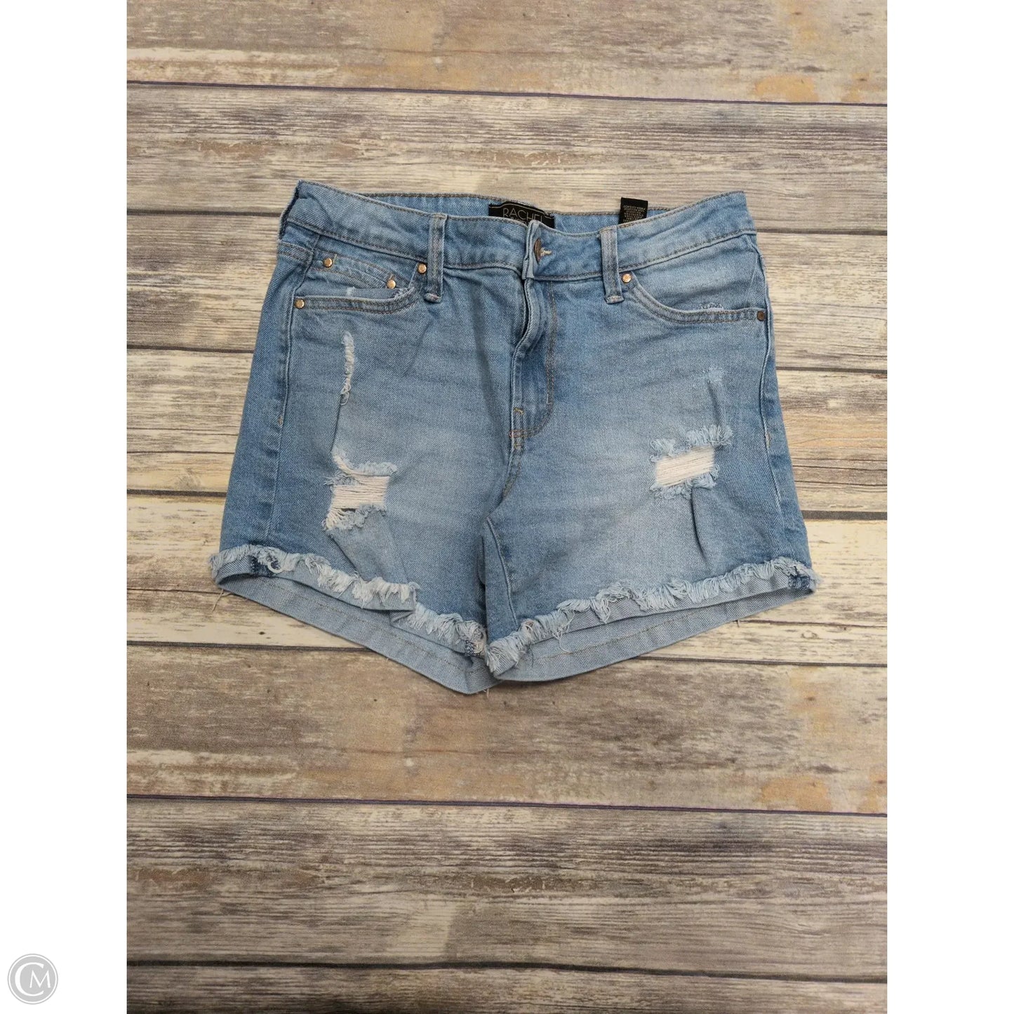 Shorts By Rachel Roy In Blue Denim, Size: 4