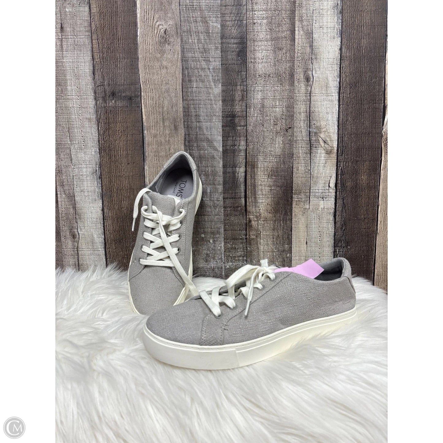 Shoes Sneakers By Toms In Grey, Size: 9.5
