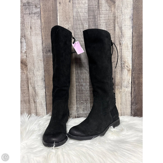 Boots Knee Flats By Sofft In Black, Size: 8