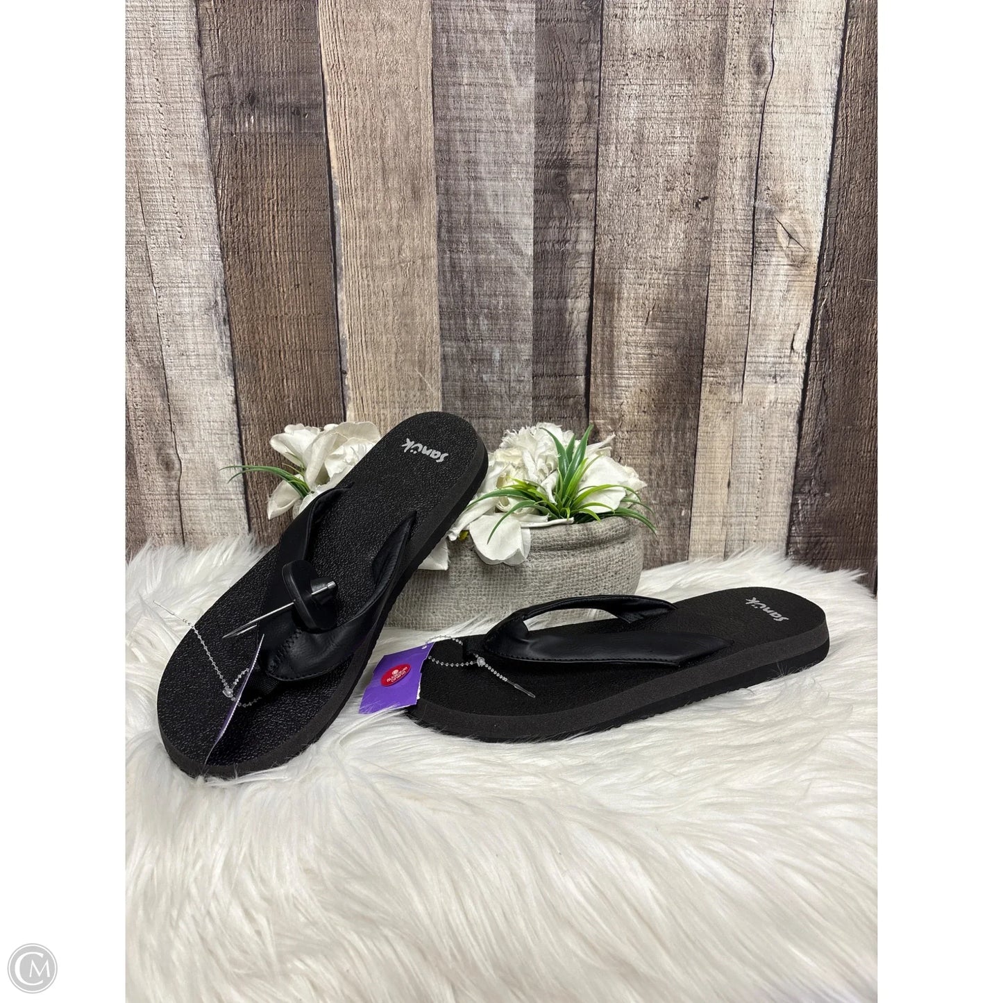 Shoes Heels Wedge By Sonoma In Black, Size: 8.5