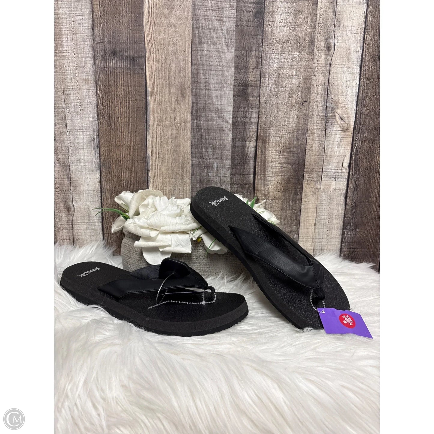 Shoes Heels Wedge By Sonoma In Black, Size: 8.5
